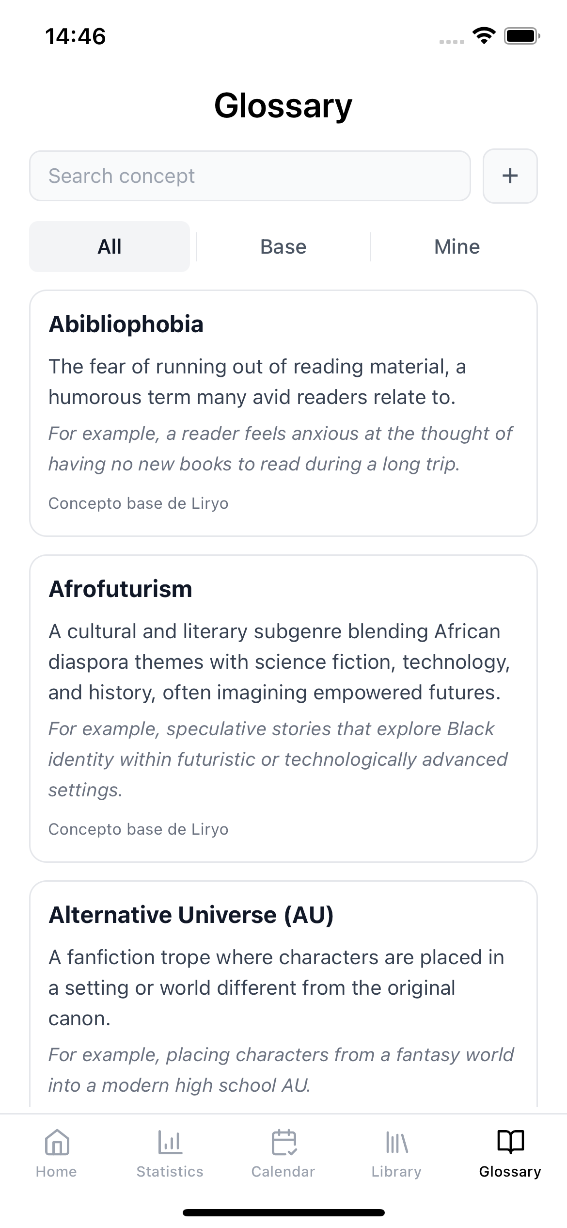 Custom book lists and reviews